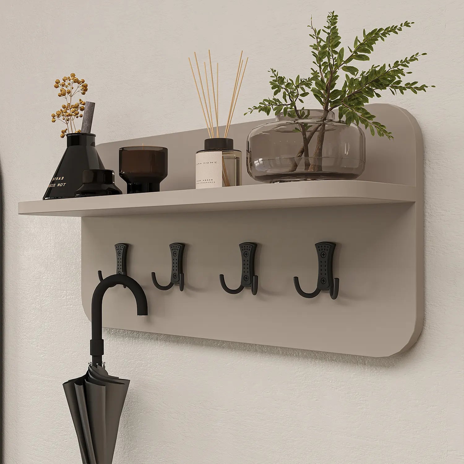 Roomart Nord kumtaşı askılıklı  kapaklı kapaksız benchli ve aynalı modüler vestiyer takımı,
Nord ahşap lambri panelli duvara monte duvar askılığı vestiyer,
Oturmalı kapaksız bench ayakkabılık ünitesi antre mobilyası,
Dikdörtgen oval tasarımlı duvara asılabilir portmanto aynası