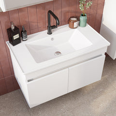 Lavabolu Mdf 80 Cm Banyo Alt Dolabı