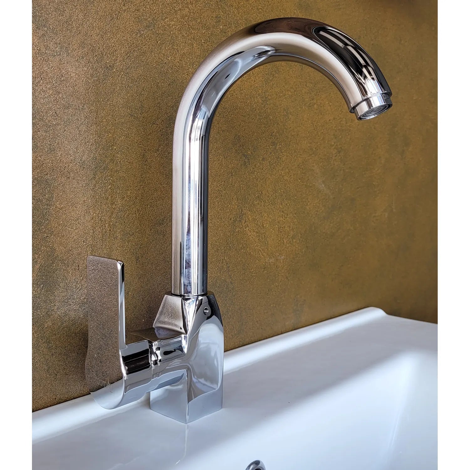 Kısa Kuğu Lavabo Bataryası - BT106