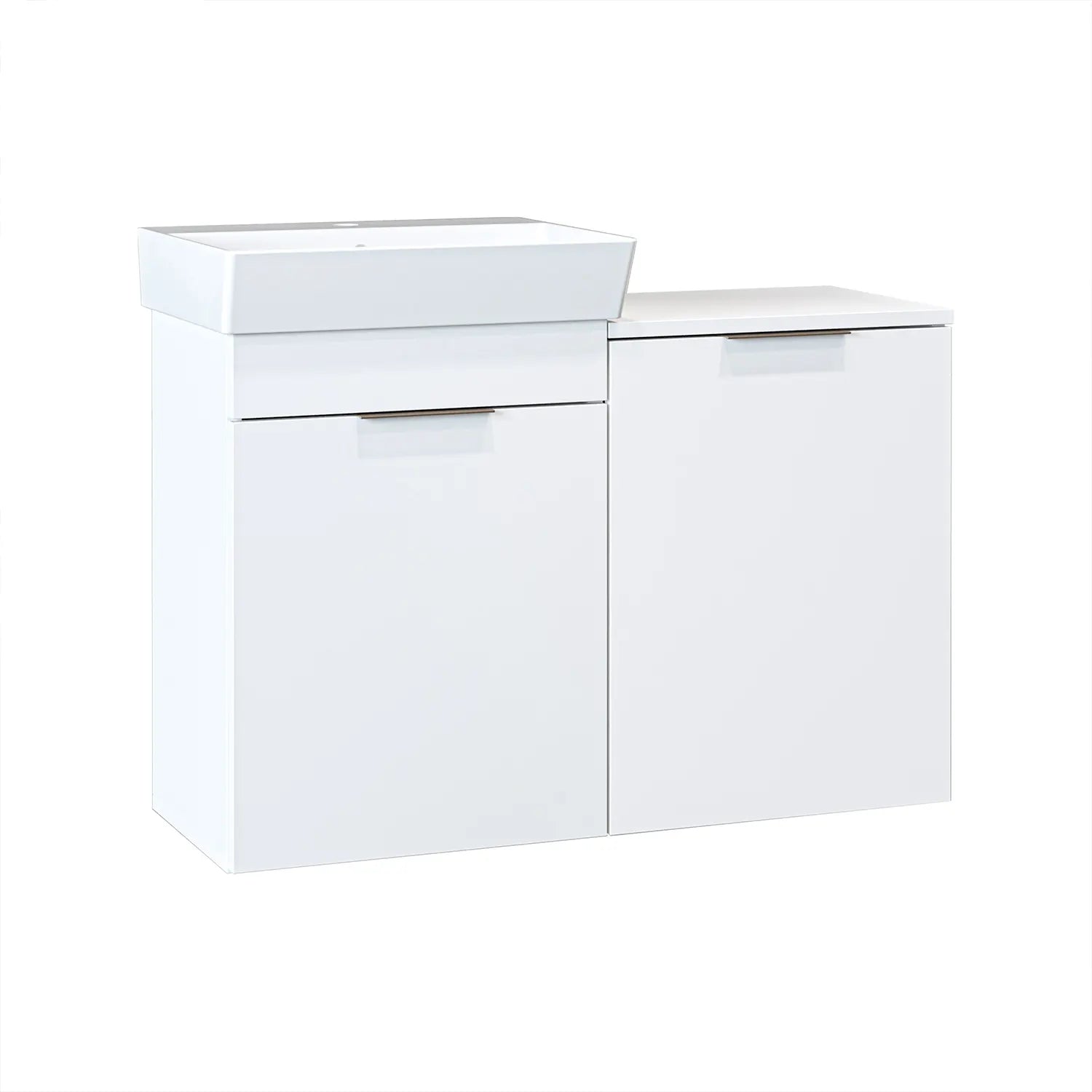Sepetli Lavabolu Banyo Dolabı - Dubai