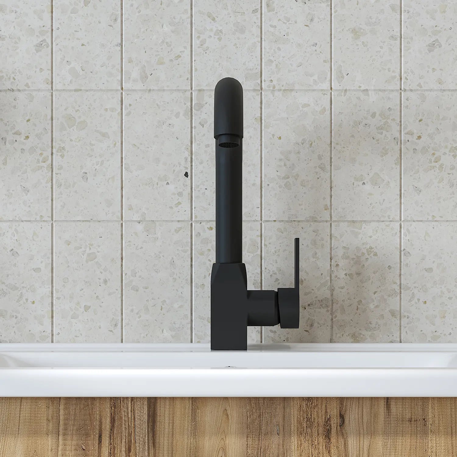 Kısa Kuğu Lavabo Bataryası - BT105 - RoomartBT105