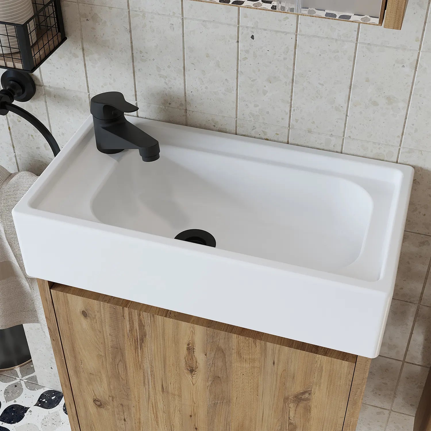 Kısa Lavabo Bataryası - BT101 - RoomartBT101