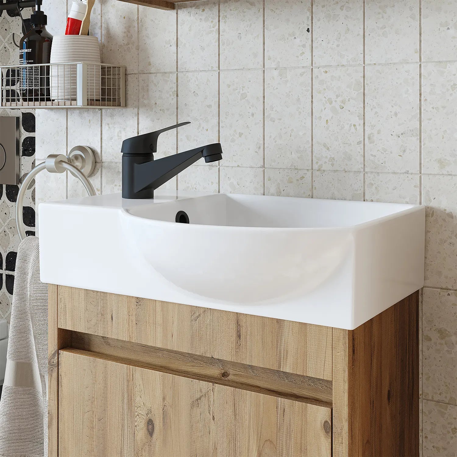 Kısa Lavabo Bataryası - BT101 - RoomartBT101