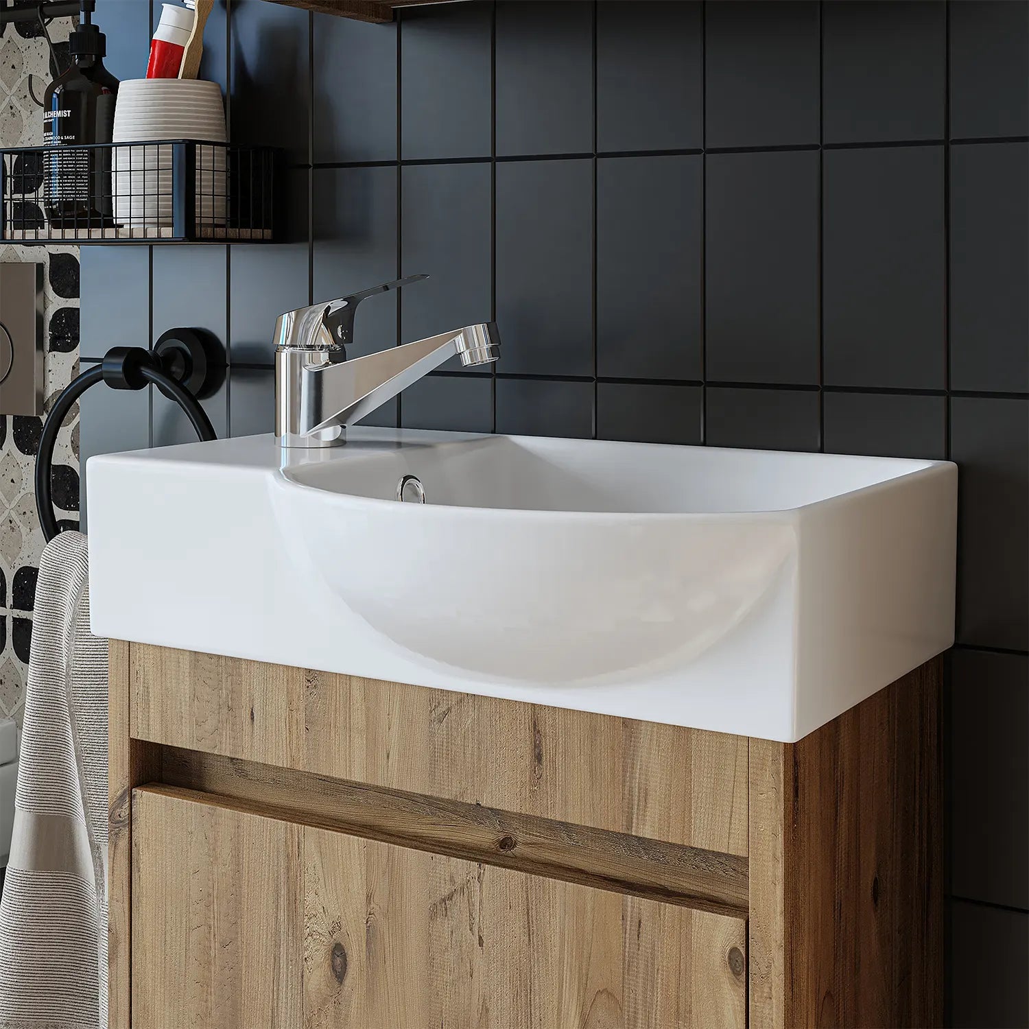Kısa Lavabo Bataryası - BT102 - RoomartBT102