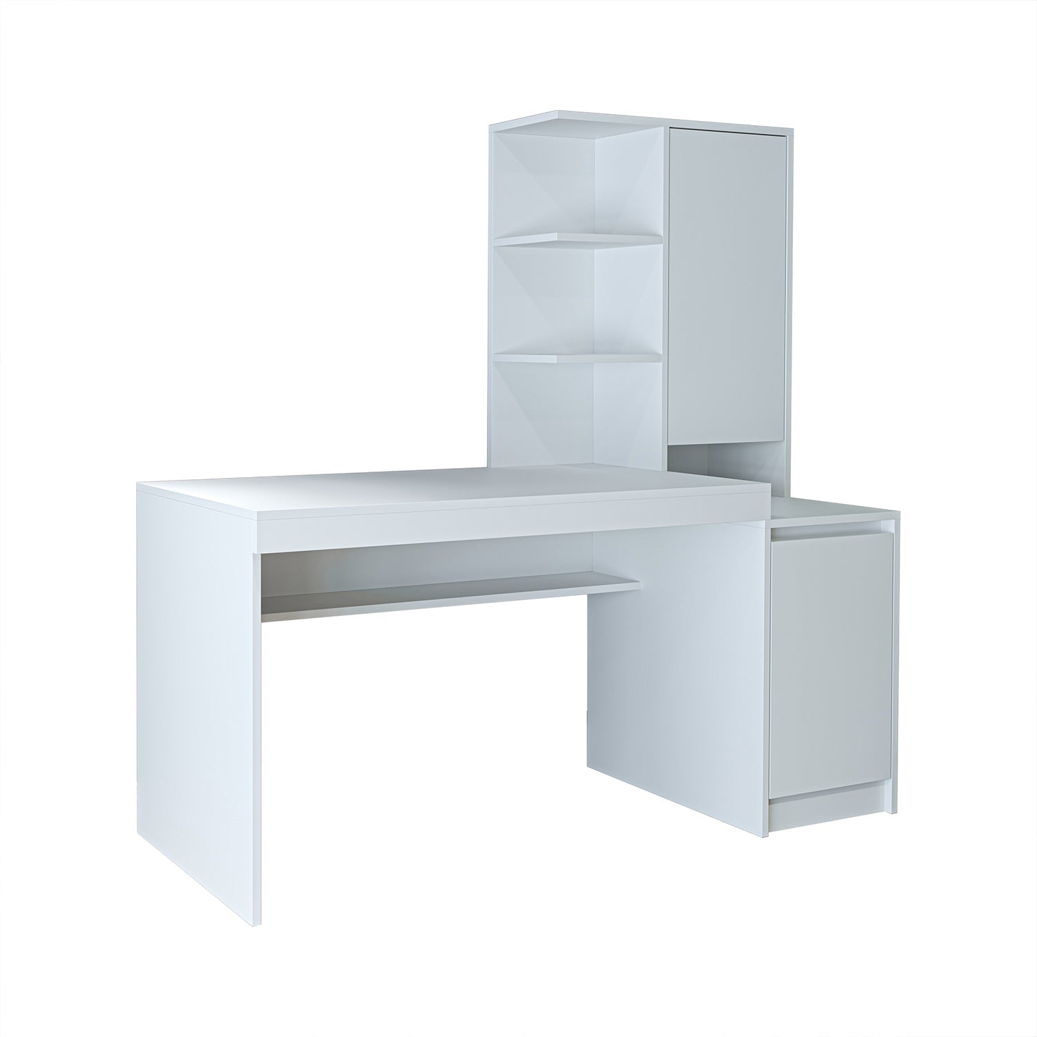 Kitaplıklı Çalışma Masası - Nora - Sağ - Roomartçalışma masası2905