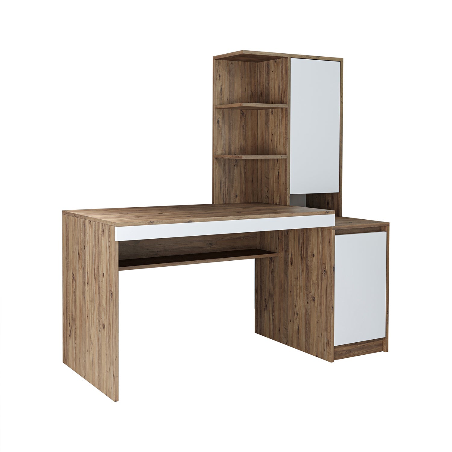 Kitaplıklı Çalışma Masası - Nora - Sağ - Roomartçalışma masası2907