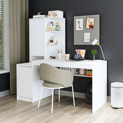 Kitaplıklı Çalışma Masası - Nora - Sol - Roomartçalışma masası2906