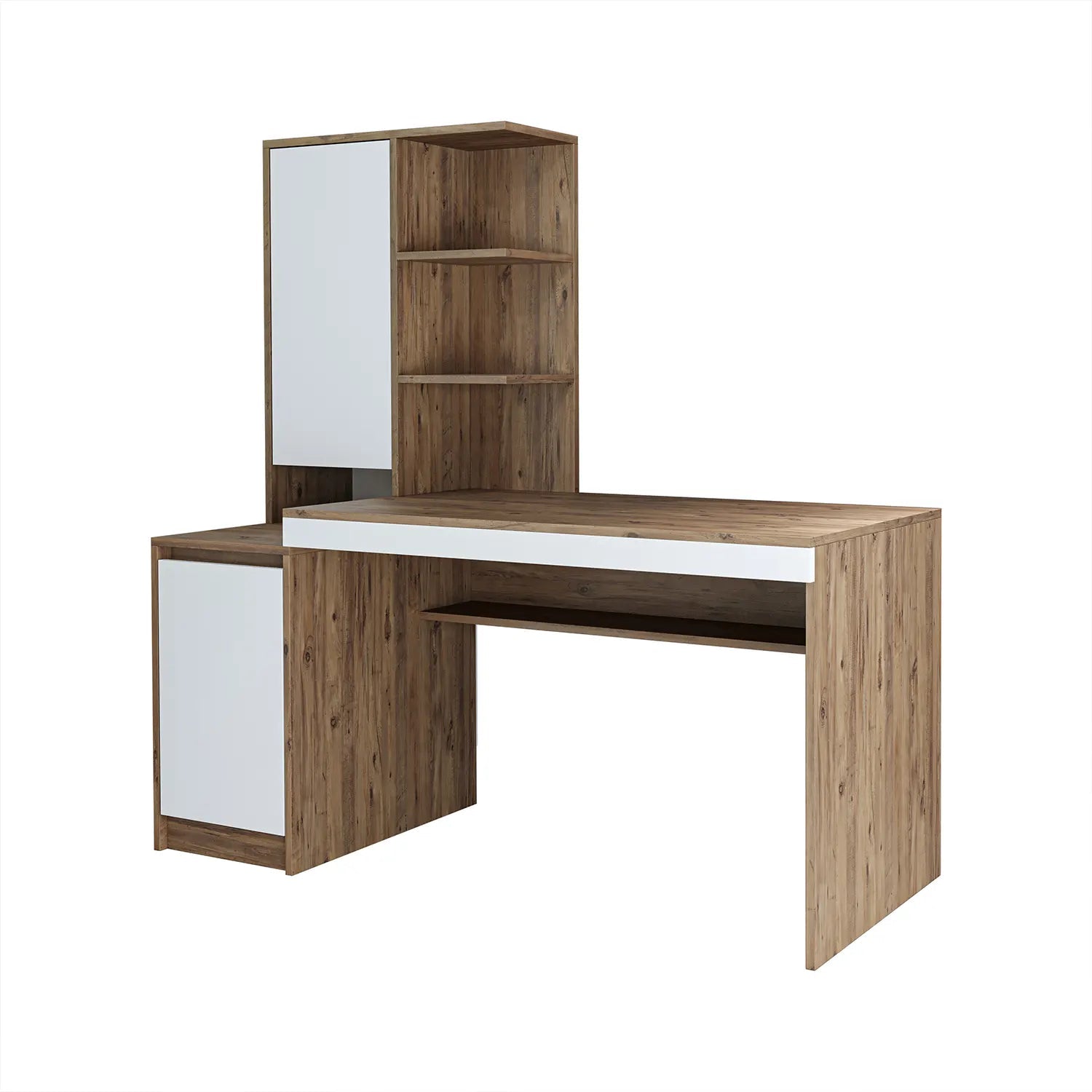 Kitaplıklı Çalışma Masası - Nora - Sol - Roomartçalışma masası2908