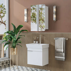 Lavabolu Banyo Dolabı 2li Set - Likya - Roomartbanyo dolabı2915