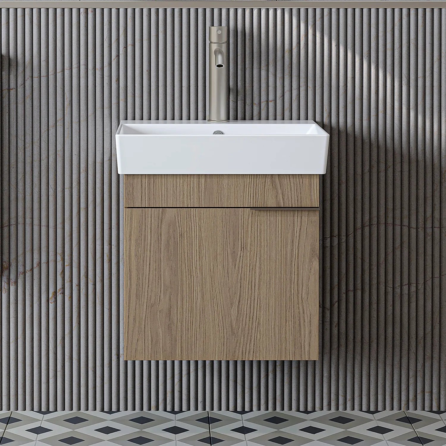 Lavabolu Banyo Dolabı - Likya - Roomartbanyo dolabı2889